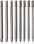 Fongmore 8PCS 100mm S2 Steel Torx Security Head Screwdriver Drill Set 1/4 Inch