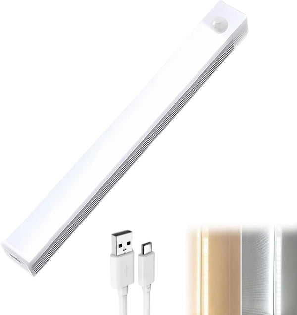 Generic Under Cabinet Lighting, Punch-Free Smart Sensor Rechargeable LED Lights, Motion Sensor Rechargeable