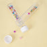 12PCS 25ML Plastic Test Tubes, Sample Bottles with Screw Caps for Scientific Experiments, Party Storage