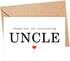 Yanashop88 Thank You For Everything Uncle Card - Thank You Card - Uncle