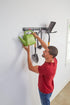 5 Rubbermaid FastTrack Garage Storage Utility Hooks Piece Black All in One Rail Hook Kit and Tool Organizer Heavy Duty