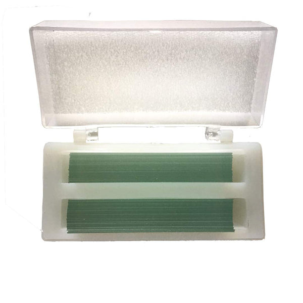 MUHWA Microscope Glass Cover, Pre-Cleaned 24mm x 50mm Coverslips, 100 Pieces/Box