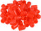 uxcell 50pcs Red Rubber End Caps, 8mm ID Vinyl Round Tube Bolt Cap Cover Screw Thread Protectors
