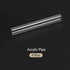 6" Clear Plastic Rigid Pipe: 18mm x 20mm Acrylic Tube for Plumbing, Hydraulics, Aquarium, DIY - 4Pcs