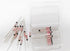 BF240X Fuse, Thermal Fuses, Celsius Thermal Cutoffs, 250V, 20Pcs