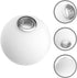 10cm Angoily Frosted White Globe Glass Replacement Glass Ball Lamp Shade for Chandelier Pendant Light Ceiling Light