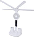 ZJchao Desk Lamp, LED Desk Lamps with Fans Pen Holder Four Headed