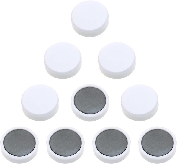 Tupalizy 10PCS Small Round Fridge Magnet, 3cm Locker Magnets for Whiteboard, Photos, School, Office Use