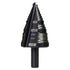 1/4 to 1-3/8 Inches HSS Step Drill Bit for Metal, Plastic, Wood, Aluminum, Heavy Duty Unibit