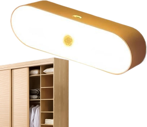 Generic Indoor Lights Indoor - 14x4.3cm Smart Motion Sensor Lamp, Cordless Nightlight, Portable