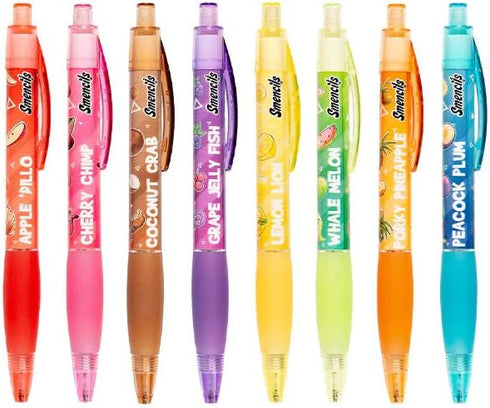 Mechanical Smencils - Scented Mechanical Pencils, 8 Count, Medium Point (0.7mm) (Fruit Zoo)