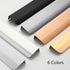 CHENCHEN96 2 Pack 800mm) Gray Bookcase Handles Invisible Bedside Table Handles Aluminum Alloy Kitchen Cabinet Handles