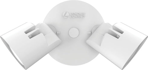 2-Light 4000K 2RH 40K 120 M2) Lithonia Lighting HomeGuard LED Outdoor Flood Lights, Wall or Ceiling Mount Outdoor