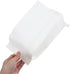 OFFIGAM 10x5 Inch Packaging 25pcs Sealable Greaseproof Kraft Paper Bags White Sandwich Pastry Snack Bags for Bakery