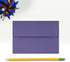 LUXPaper 4Bar A1 Invitation Envelopes | 3 5/8" x 5 1/8" | Peel & Press | 80lb. Text | Wisteria Purple | 50 Qty