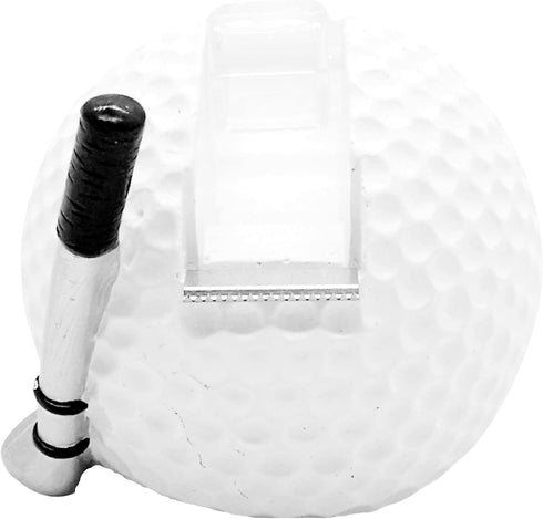 Golf Ball with Club Tape Dispenser, Sports Themed Desktop Accessory, Unique Office Supplies, Gifts for Men, 3.5 Inches