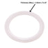 DERNORD Silicone Gasket Tri-Clover O-Ring, 2.5 Inch, Pack of 2