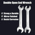 Utoolmart 8mm x 10mm Double Open End Wrench, 123mm Length Metric Wrench