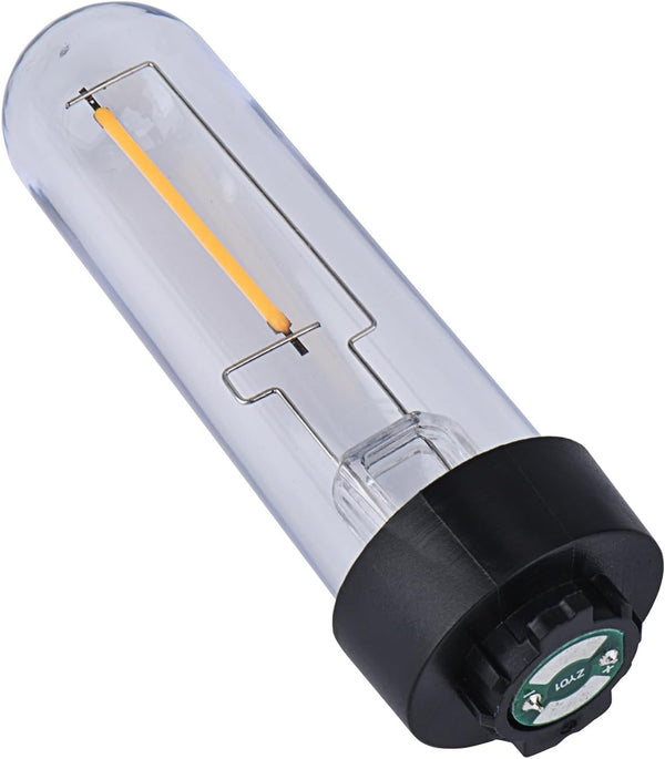 YONGJIA Outdoor Solar Bulb Replacement, LED Filament Garden Light, Warm White, Replacement Bulb for Garden