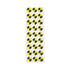 (270Pcs) TOSUKKI Crash Test Stickers, Reflective Crash Test Targets, Markers, and Dummy Stickers (Ø 10 mm)