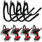 Power Tool Organizer, Wall Mount Garage Storage Rack, Hanger Hook for Drill, Cable, Accessories Bag, Holds 4 Drills
