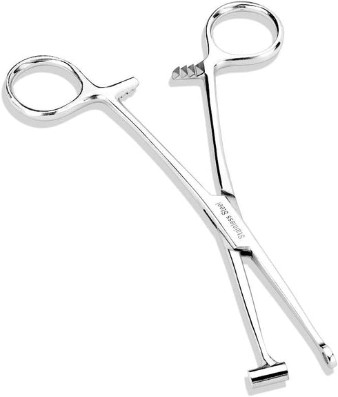 Bucket End Tragus Type Forceps Body Piercing Tool - Pierced Owl by Pierced Owl