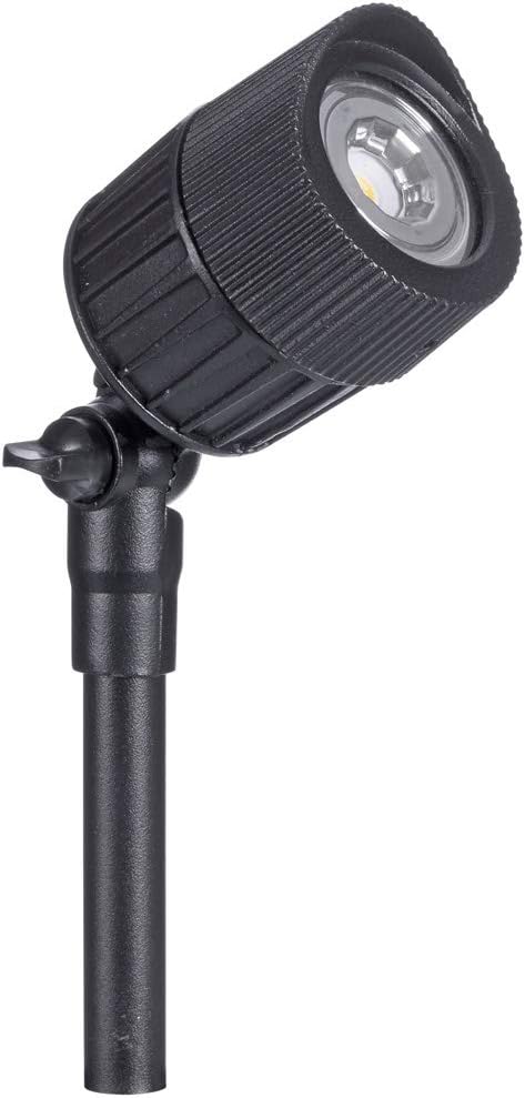 Sterno Home GL33007BK Paradise Low Voltage LED Junior Spot Light, Black