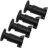 Zerodeko 4pcs Adjustable Furniture Legs Cabinet Sofa Bed Frame Support Feet 12-18cm