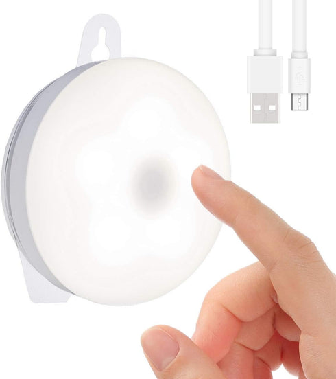 RTSU Rechargeable Touch Light, DIY Stick Anywhere Led Night Light Touch Lamp Tap