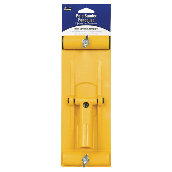 Homax Drywall Pole Sander, Yellow, 11", Drywall Tool