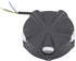5W 5LED YWBL-WHkfq16rmbit YWBL-WH LED Wall Sconce, Modern Round Aluminum Outdoor Black Wall Light Warm Light
