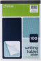 Top Flight Writing Tablet, Unruled, White, 100 Sheets, 4701024