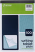 Top Flight Writing Tablet, Unruled, White, 100 Sheets, 4701024