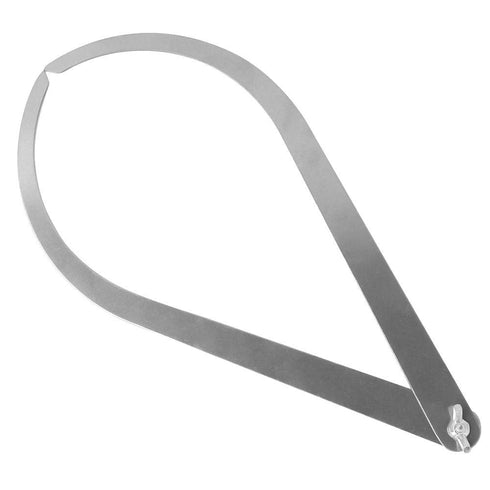 Clay Caliper Tool, 10 inch Bent Leg Stainless Steel for Measuring Pottery, Carving & Shaping Clay