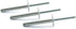 60pcs Large Flange Aluminum Blind Rivet 3/16x1-3/8inch Self-Plugging Open End Fastener Nails
