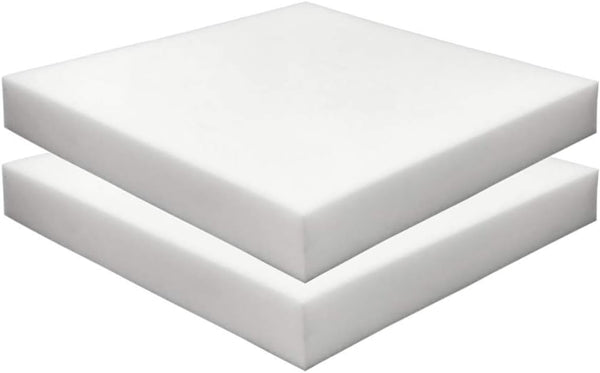 Foamma 2-Pack 2" x 18" x 18" High Density Upholstery Foam -