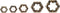 Century Drill & Tool 92935, 5PC Rethreading Die Tool Set for Thread Repair