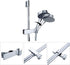 Fox Baby 20-25MM Adjustable Shower Head Holder for Slide Bar,Universal O.D, Rail Head Bracket Holder for Slide Bar