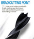 Brad Point Woodworking Drill Bit 5/16 in. Spur Point Drill for Hardwood Softwood - 5Pcs