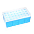 uxcell Tube Rack, Polypropylene 32-Well Blue for 5ml