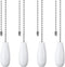 GSHLLO 4 Pcs 33.4cm Vintage Ceiling Fan Pull Chain Replacement Wooden Lighting Pull