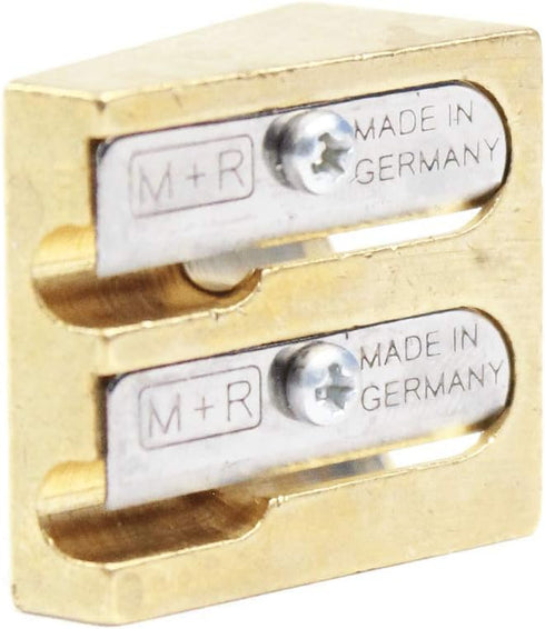 Mobius+Ruppert M+R Classic 0603 2-Hole Sharpener, Gold