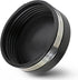 3972 Flexible PVC Pipe Cap with Stainless Steel Clamps, 5.5" Inner Diameter for 5" Nominal Pipe, Black
