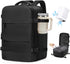 VGCUB Vacuum Backpack Travel with Pump Vacpack System Storage Compression Carry on Laptop