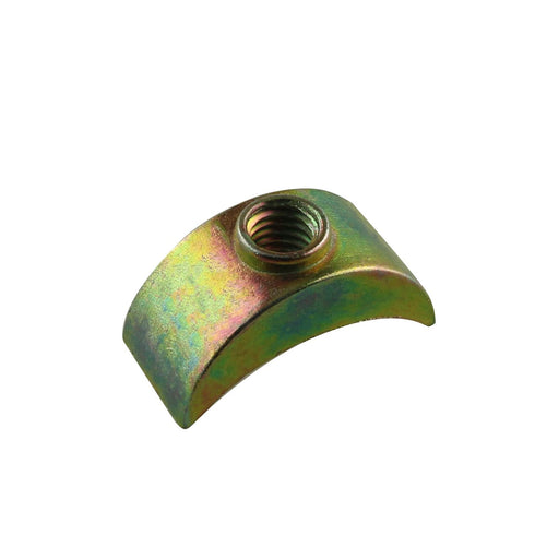 Half Moon Nuts JCBIZ 12pcs 24mm M6 Half Moon Nuts Washer Spacer Furniture Hardware Accessories for Furniture Connect
