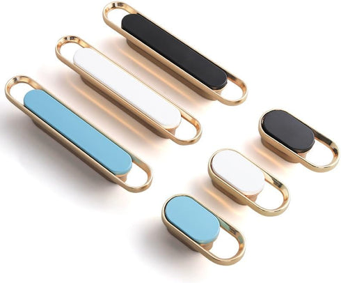 SANCHAKOU 6Pcs 16Mmk Zinc Alloy Drawer Pulls Bedside Cabinet Handle Bathroom Cabinet Wine Cabinet Cabinet Door Handle