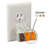 SK300 Outlet Circuit Testers, 3-Wire Receptacle for 125VAC Circuits, Detect Improper Wiring Conditions