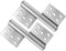 KALLORY 1Pair Heavy Duty Stainless Steel Lift Off Hinges Detachable Flag Door