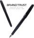 JINHAO 75 HongYun Fountain Pen, Matte Black, Fine Nib