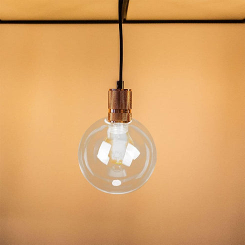 5.90 Inch OSALADI Glass Lampshade Replacement Clear Globe Lamp Cover for Ceiling Table Floor Lamps Easy Install